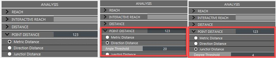 Point Distance 参数